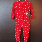 Girl Sz 3T Carters Holiday Christmas Sleeper