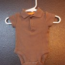 Boy Sz Newborn Carters Collar Onesie Top