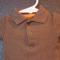 Boy Sz Newborn Carters Collar Onesie Top