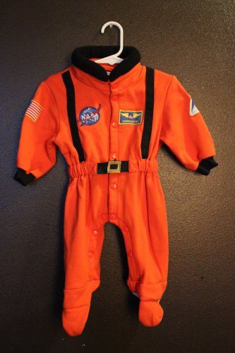 Boy Sz 6/12m Get Real Gear Astronaut Dress Up Costume