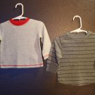 Boy Sz 6/9m 2-pc Baby Togs & The Place Long Sleeve Tops