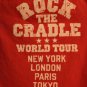 Boy Sz 3/6m "Rock the Cradle World Tour" Shirt Top