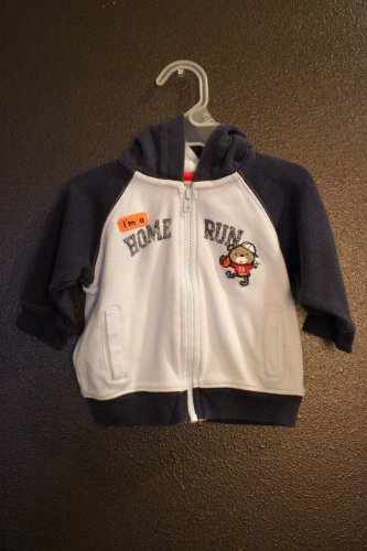 Boy Sz 3m Just One Year Jacket with Hood