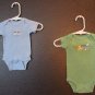 Boy Sz Newborn Two Child of Mine Onesies