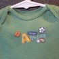 Boy Sz Newborn Two Child of Mine Onesies