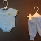 Boy Sz Newborn 2-pc Top & Bottom Set