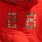 Boy Sz 9m Carters Red Sweater with Hoodie and One Front Pocket