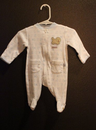 Boy Sz Newborn Carters Layette "Puppy Pals"
