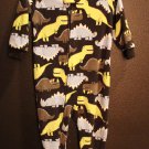 Boy Sz 18m Carters Dinosaur Super Comfy Layette Zip-up
