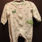 Boy Size 9m Carters Alligator Layette Zip Up
