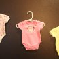 Girl Sz Newborn 3-pc Small Wonders Onesie Collection Set