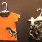 Boy Sz 3m Carters 2-pc Summer Set Short Sleeve Top & Pair of Shorts