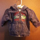 Boy Sz 9m OshKosh Hoodie Jacket North Pole Race Team