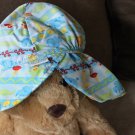Boy Sz 2T-4T Boy Summer Beach Hat with Sealife Animal Print