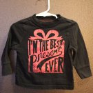 Boy Sz 12/18m Old Navy I'm The Best Present Ever Long Sleeve Top