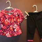 Girl Sz 12m 2-Pc Set by Xhilaration & Youngland Baby Top & Pant
