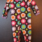 Girl Sz 12m Carters Footed Pajamas