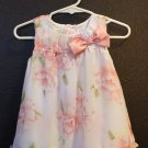 Girl Sz 6/9m FAO Spring/ Summer Dress Floral Print
