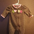 Girl Sz 3m Just One You Polkadot Layette Love