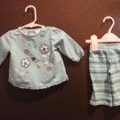 Girl Sz 3/6m 2-pc Set by Miniwear