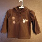 Girl Sz 18m Carters Sweater Long Sleeve with Hood