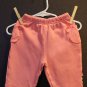 Girl Sz 6/9m Carters Pink Bear Pants Very Soft