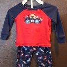 Boy Sz 6/9m 2-pc Pajama Set by Faded Glory