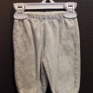 Boy Sz 3/6m Grey Pant Bottom Soft by Faded Glory