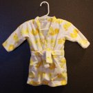 Neutral Carters Duck Bath Robe Yellow and White