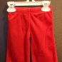 Girl Sz 3/6m Faded Glory Red Pant
