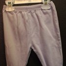 Girl Sz 3/6m Footed Purple Pants