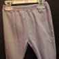 Girl Sz 3/6m Footed Purple Pants