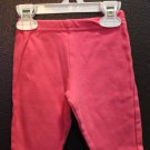 Girl Sz 3/6m Pink Pant with Ruffle trim at bottom by Gerber