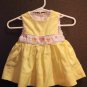 Girl Sz 3/6m Summer Yellow Heart Dress by George
