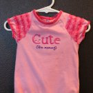 Girl Sz Newborn Okie Dokie Oufit "Cute Like Mommy"