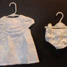 Girl Sz 6/9m Little Wonders White Dress