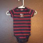 Boy Sz 0/3m Carters Football Onesie