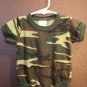 Boy Sz 3/6 NWOT Rothco Camouflage Military BDU Onesie Short Sleeve Top
