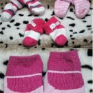Girl Sz 0/3m Four Pairs of Carters Socks