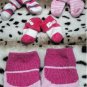 Girl Sz 0/3m Four Pairs of Carters Socks