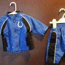 Boy Sz 3/6m NFL Colts 2-pc Jacket & Pant Set