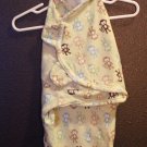 Boy Sz Newborn Swaddle Me Green with Monkeys