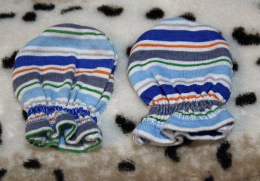 Boy Sz Newborn Mitten Pair by Gerber