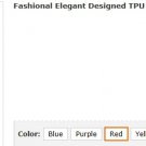 TPU Gel Water Case iPhone 4 / 4S