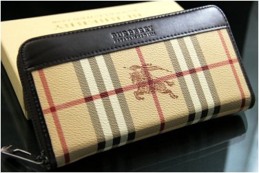 High Quality Long Design Wallet zipper Horizontal Handbag Purse With Gift Box