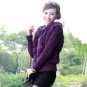 Deluxe Fur &Faux Fur knitted sweater