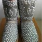 Fashion pearl rhinestone winter boots