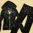 rhinestones velvet suit