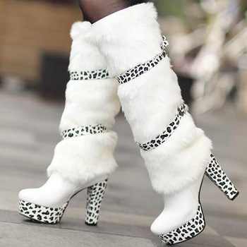 fashion furry boots