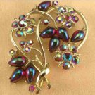 Vintage Beautiful Brooch Signed STAR